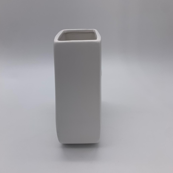 Vintage Christmas FTD Faithful Blessings Bust Shape 7” Vase With Silver Cross - Picture 8 of 12